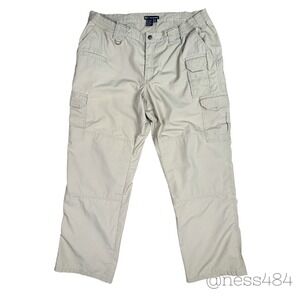 5.11 Tactical Series Women's Cargo Pants Tan Utility Pockets Regular Fit Size 18
